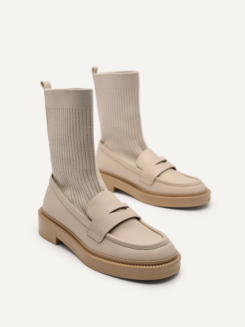 Pedro Gropius Boots Women Ankle Boots Sand | Q9Q-1359