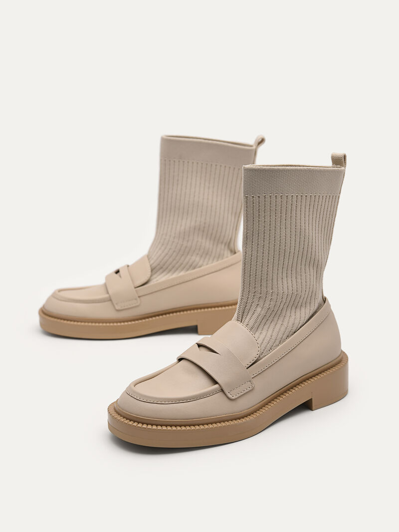 Pedro Gropius Boots Women Ankle Boots Sand | Q9Q-1359