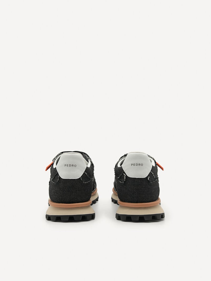 Pedro Harlin Sneakers Men Low Top Sneakers Black | Q9Q-1827