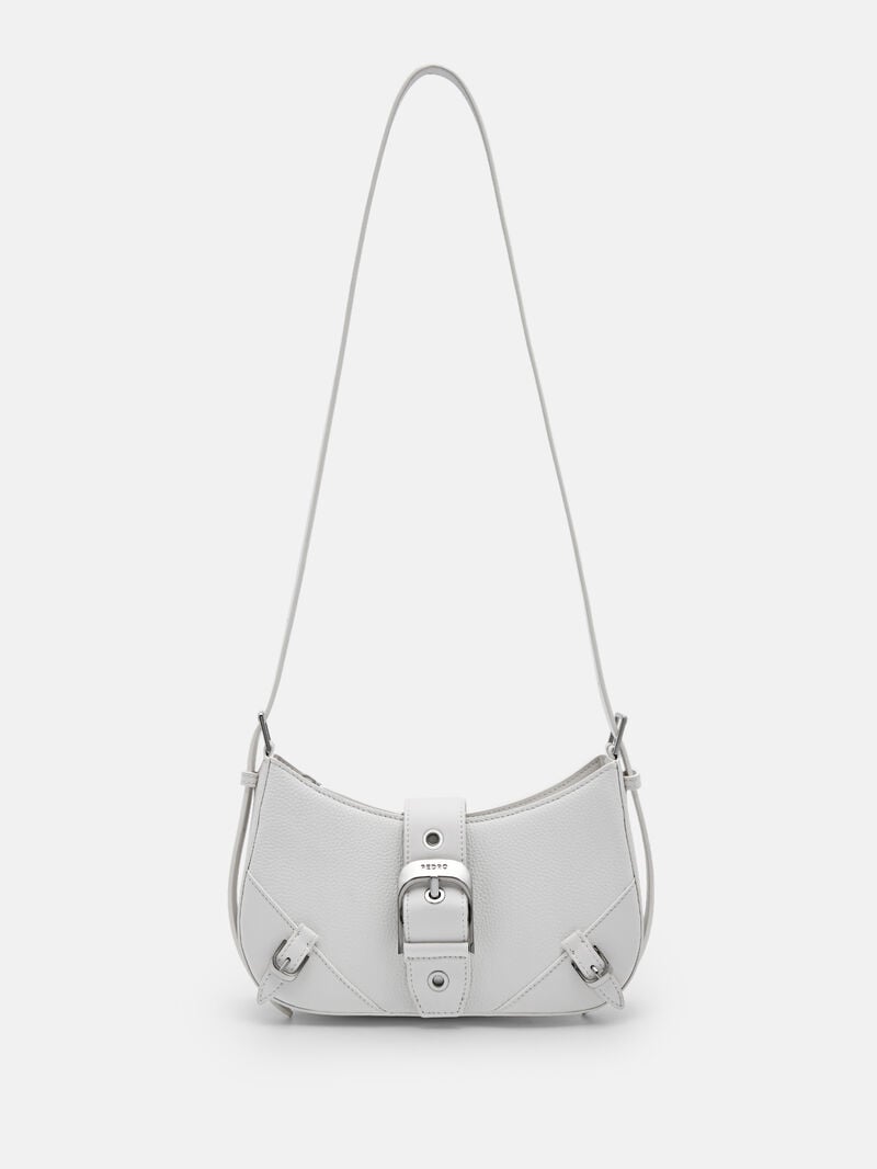 Pedro Helix Leather Bags Women Shoulder Bags White | Q9Q-2534