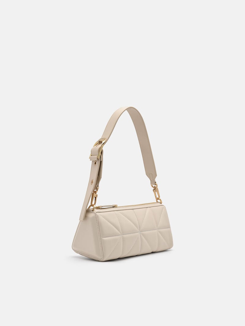 Pedro Helix Mini in Pixel Bags Women Bowling Bags Beige | Q9Q-2528