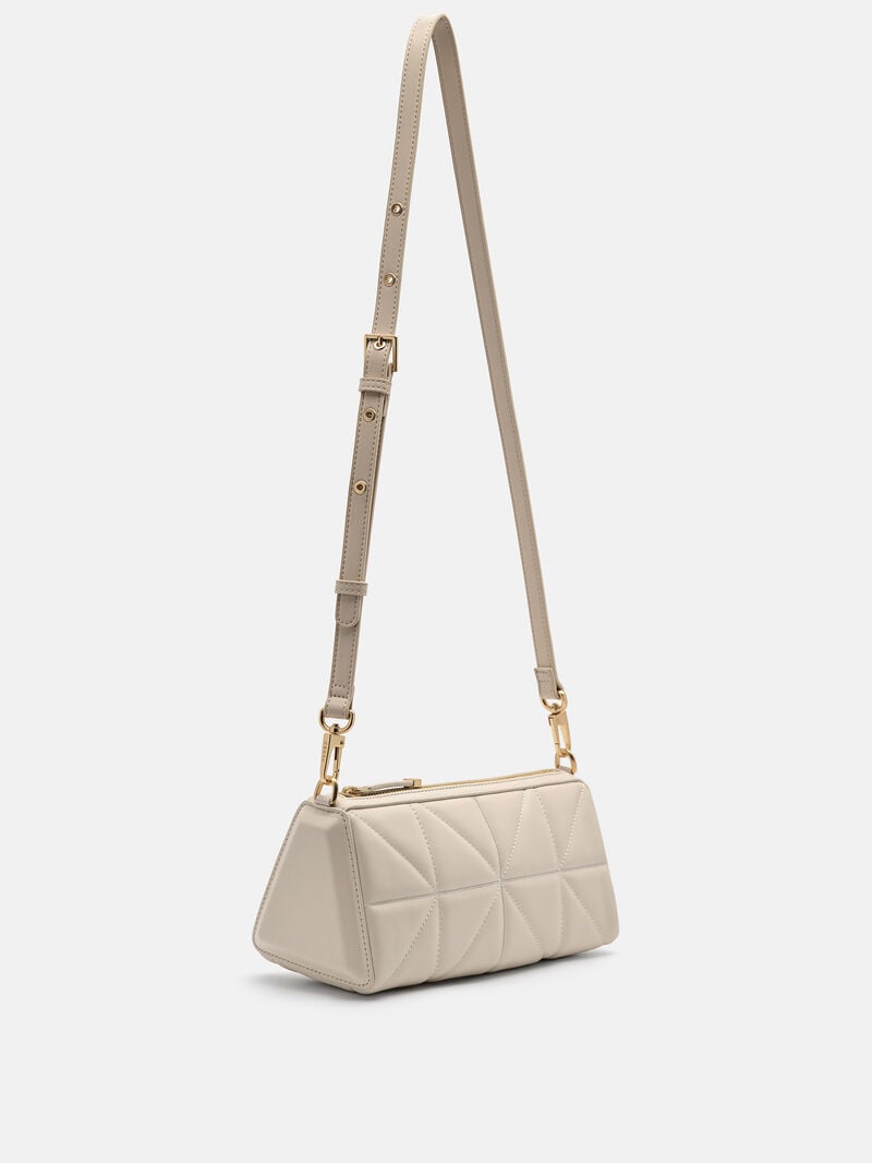 Pedro Helix Mini in Pixel Bags Women Bowling Bags Beige | Q9Q-2528