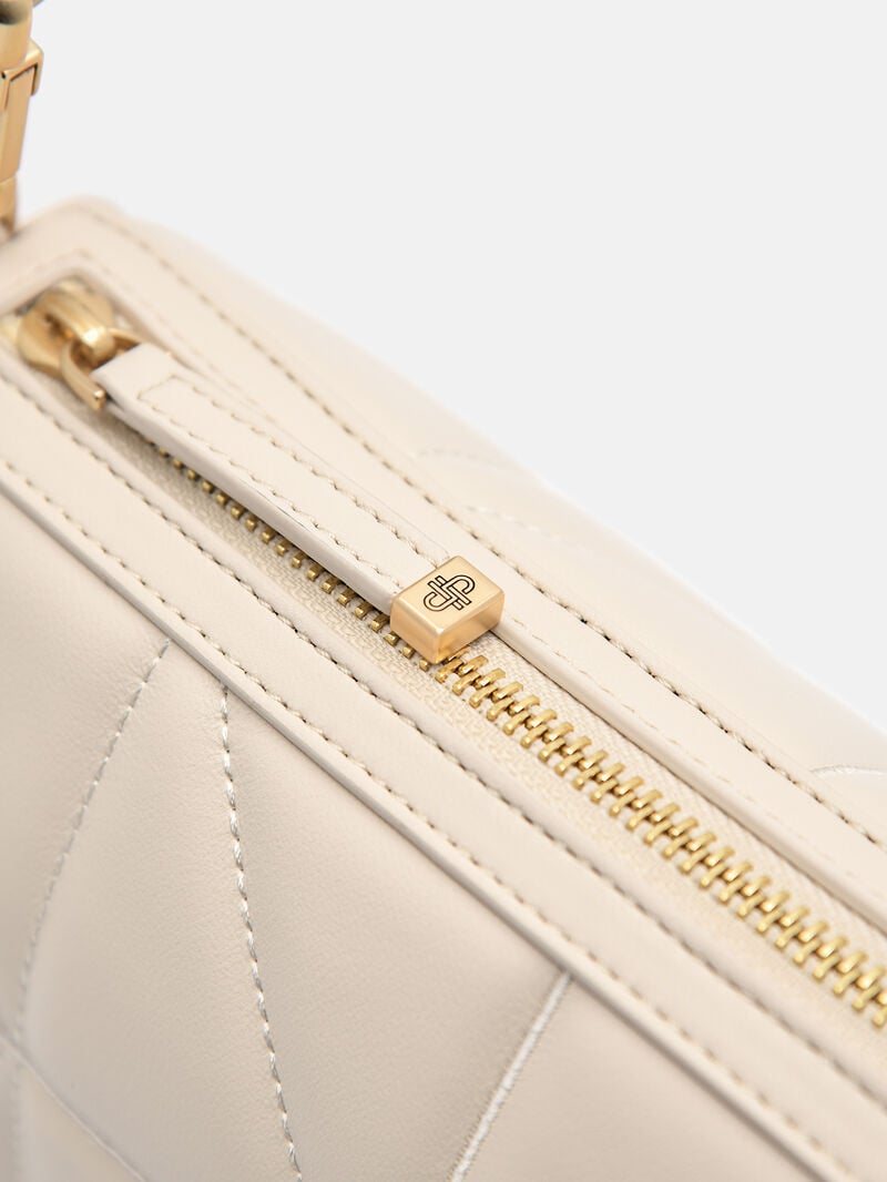 Pedro Helix Mini in Pixel Bags Women Bowling Bags Beige | Q9Q-2528