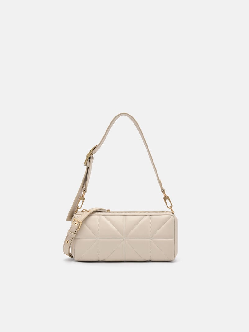 Pedro Helix Mini in Pixel Bags Women Bowling Bags Beige | Q9Q-2528