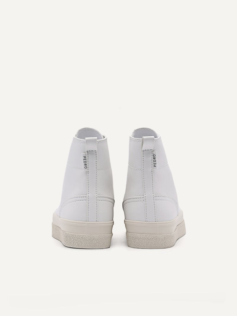 Pedro High Top Women Sneakers White | Q9Q-1818