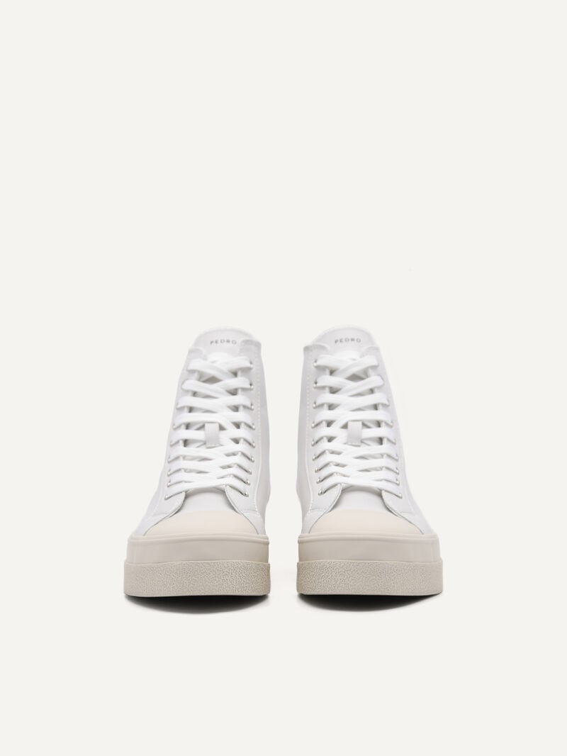 Pedro High Top Women Sneakers White | Q9Q-1818