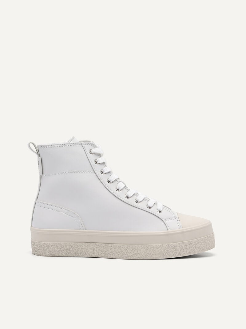 Pedro High Top Women Sneakers White | Q9Q-1818