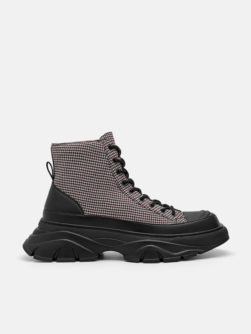 Pedro Hybrix Lace-Up Boots Sneakers Men High Top Sneakers Multi | Q9Q-2489