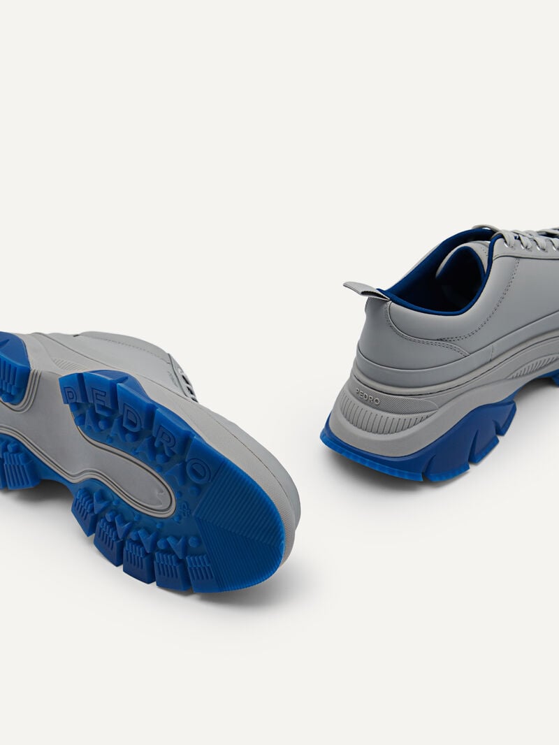 Pedro Hybrix Sneakers Men Low Top Sneakers Grey | Q9Q-2493
