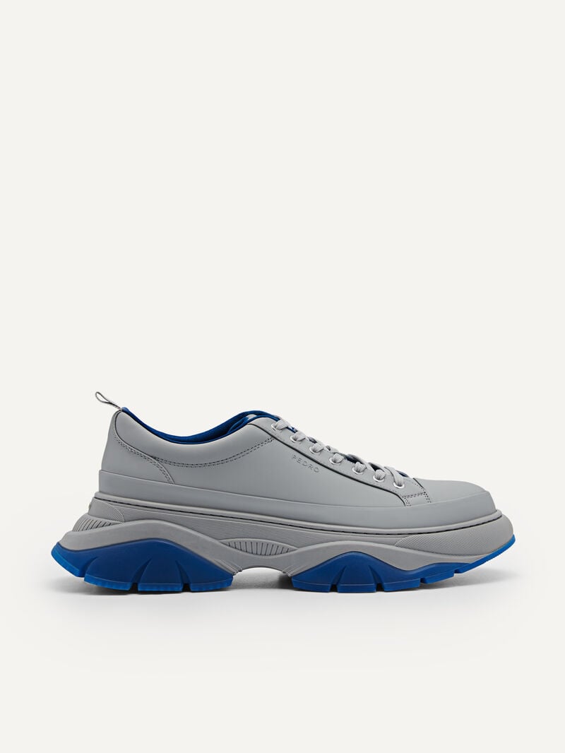 Pedro Hybrix Sneakers Men Low Top Sneakers Grey | Q9Q-2493
