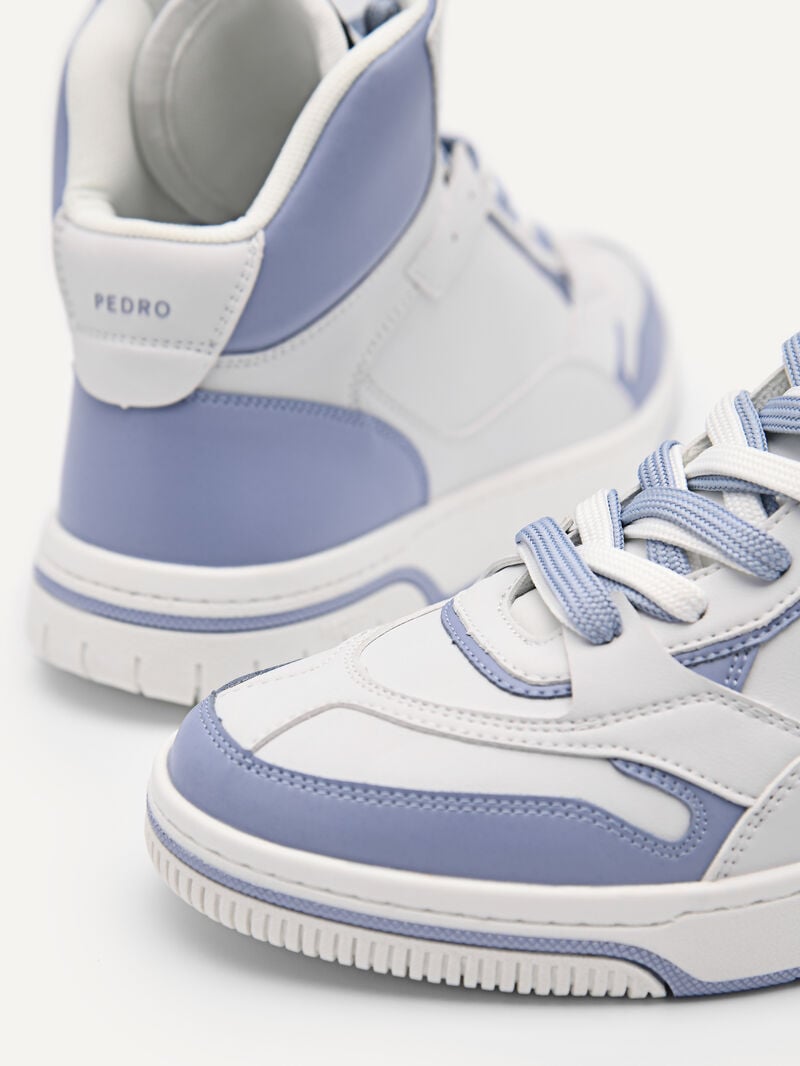 Pedro Icon EOS High Top Women Sneakers Blue | Q9Q-2458
