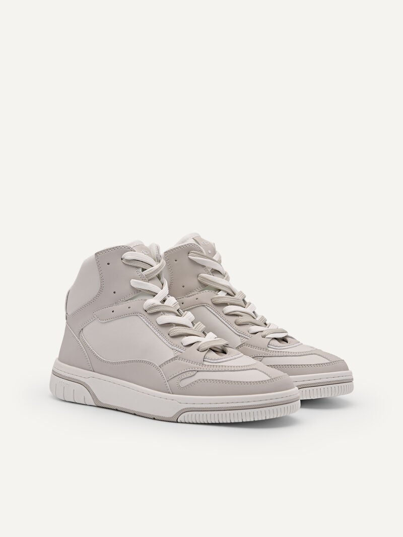 Pedro Icon EOS High Top Women Sneakers Taupe | Q9Q-2459