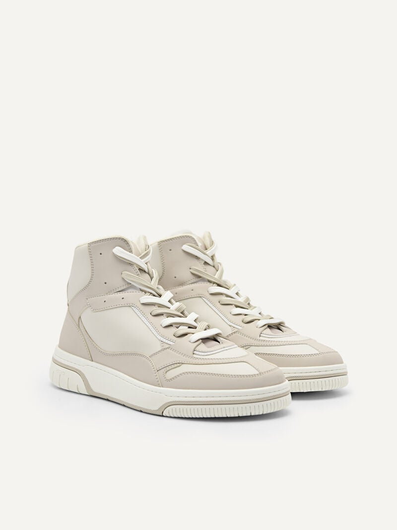 Pedro Icon EOS Sneakers Men High Top Sneakers Taupe | Q9Q-2461