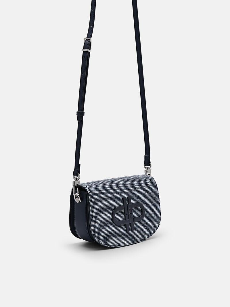 Pedro Icon Fabric Bags Women Shoulder Bags Navy | Q9Q-2340