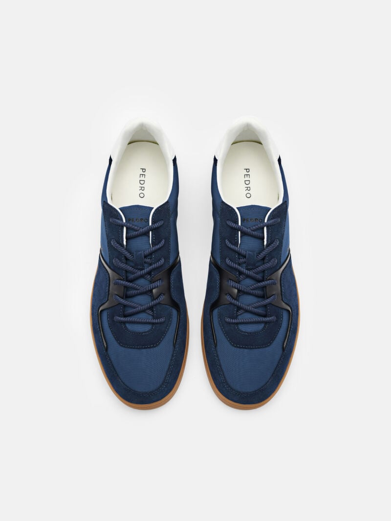 Pedro Icon Fleet Sneakers Men Low Top Sneakers Navy | Q9Q-2451