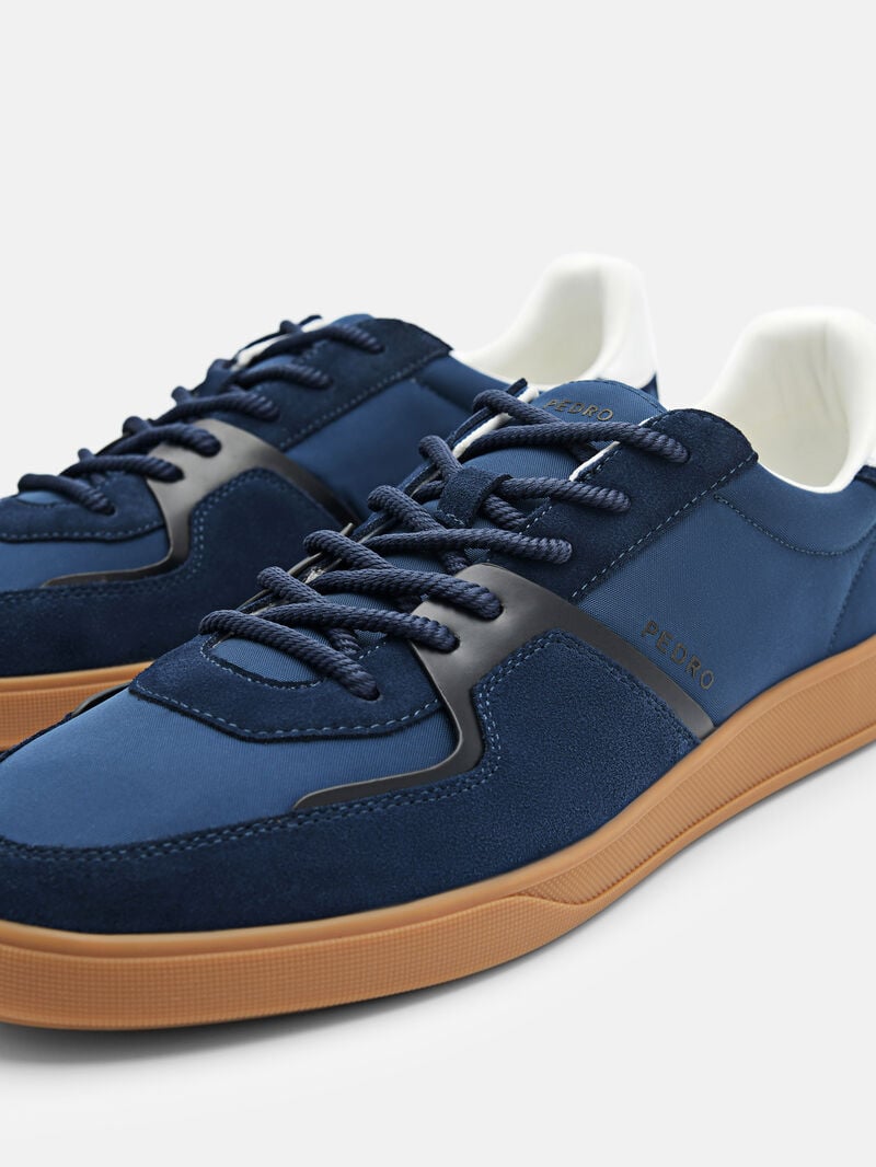 Pedro Icon Fleet Sneakers Men Low Top Sneakers Navy | Q9Q-2451