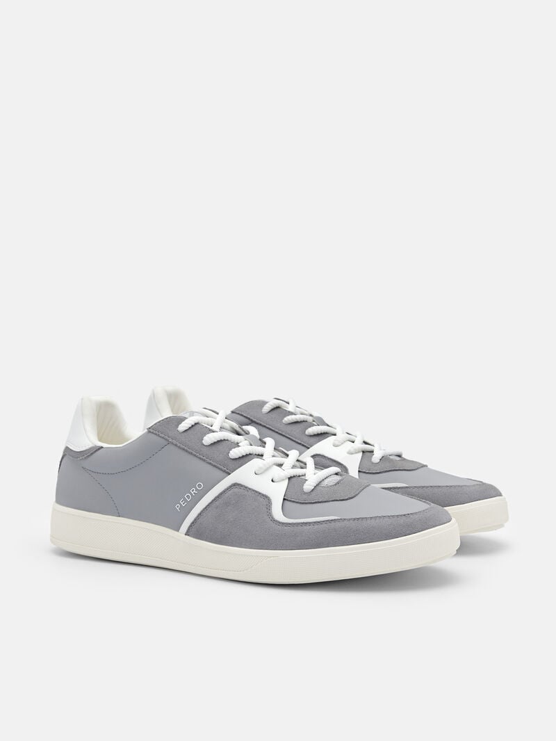 Pedro Icon Fleet Sneakers Men Low Top Sneakers Grey | Q9Q-2450