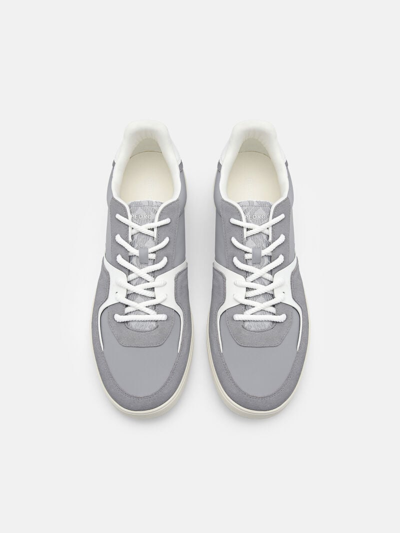 Pedro Icon Fleet Sneakers Men Low Top Sneakers Grey | Q9Q-2450