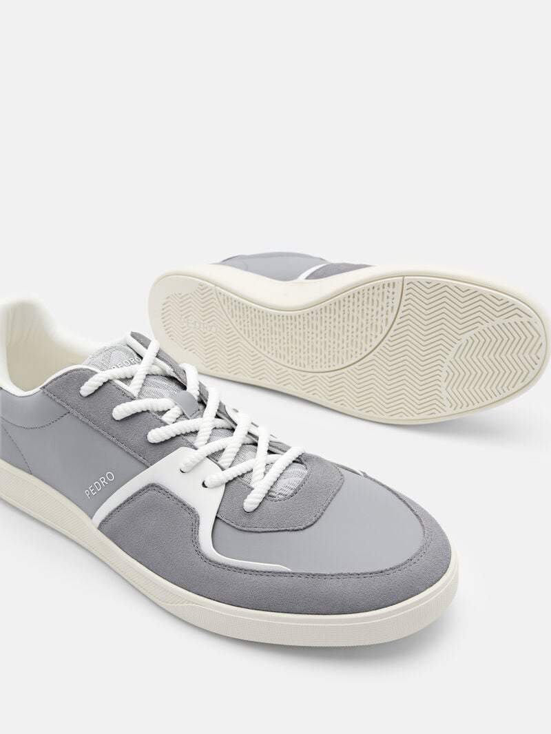 Pedro Icon Fleet Sneakers Men Low Top Sneakers Grey | Q9Q-2450