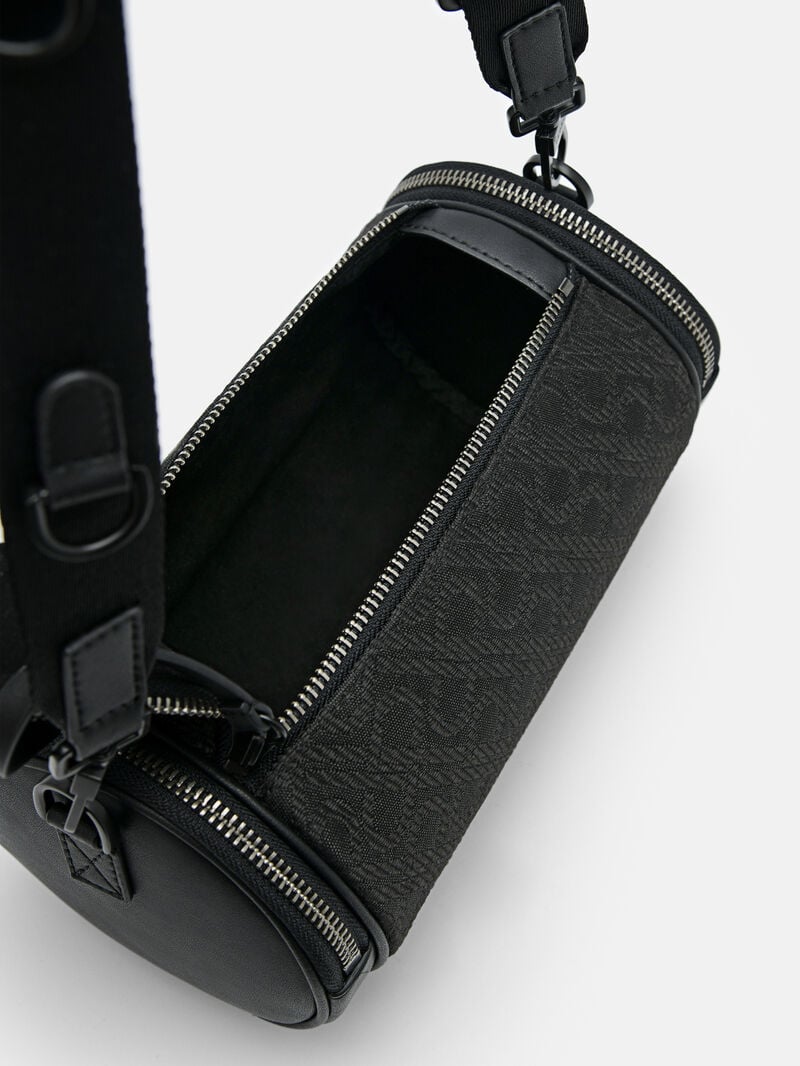 Pedro Icon Jacquard Bags Men Sling Bags Black | Q9Q-2338
