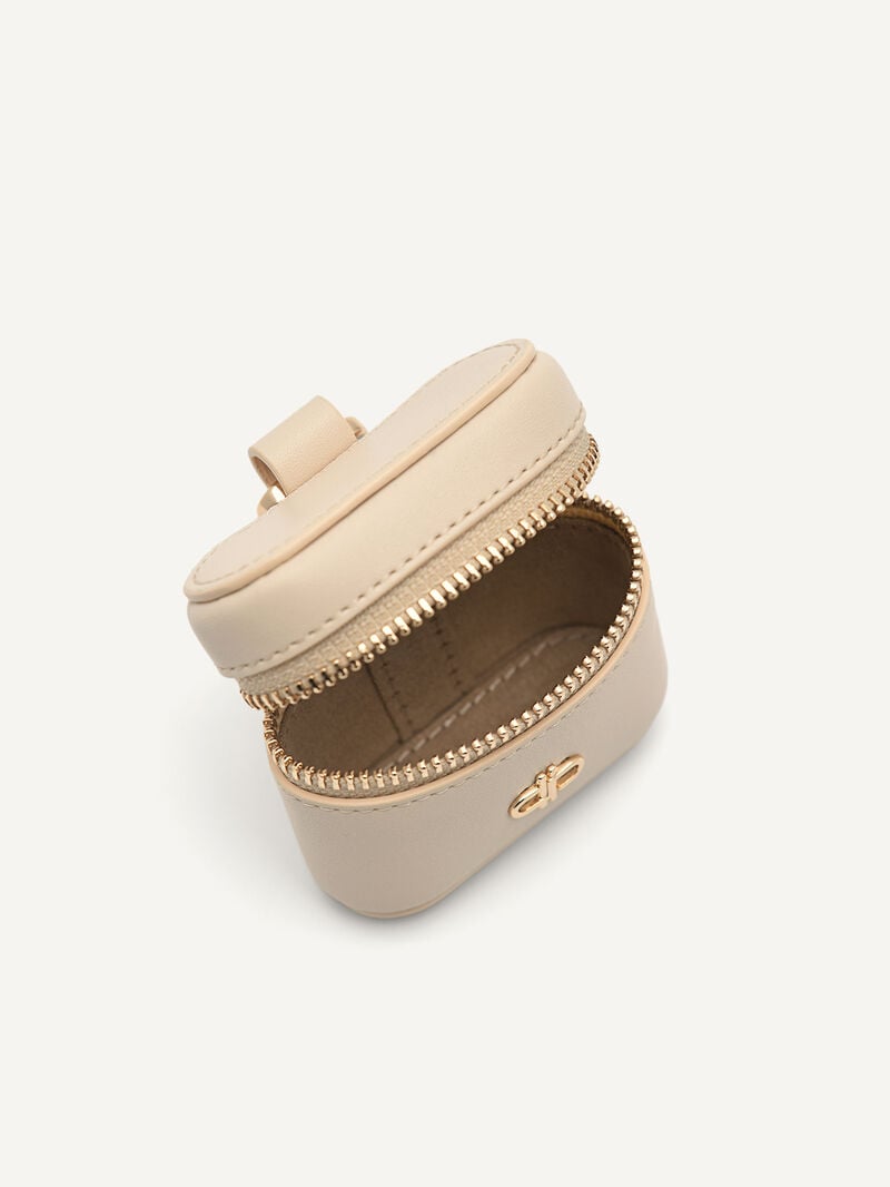Pedro Icon Leather Airpod Case Men Tech Accessories Nude | Q9Q-2283