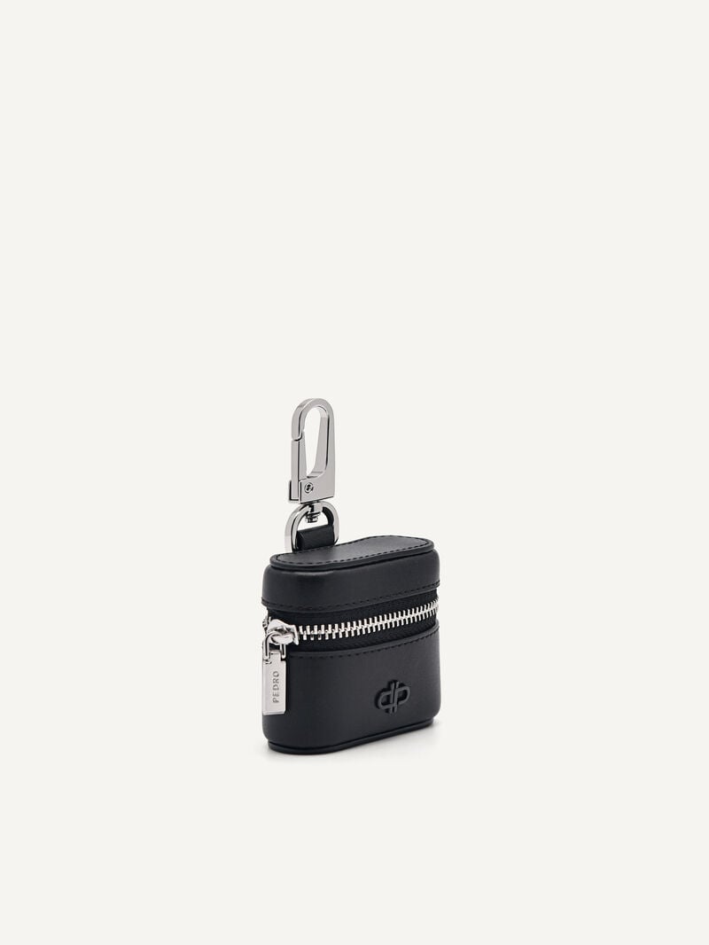 Pedro Icon Leather Airpod Case Men Tech Accessories Black | Q9Q-2280