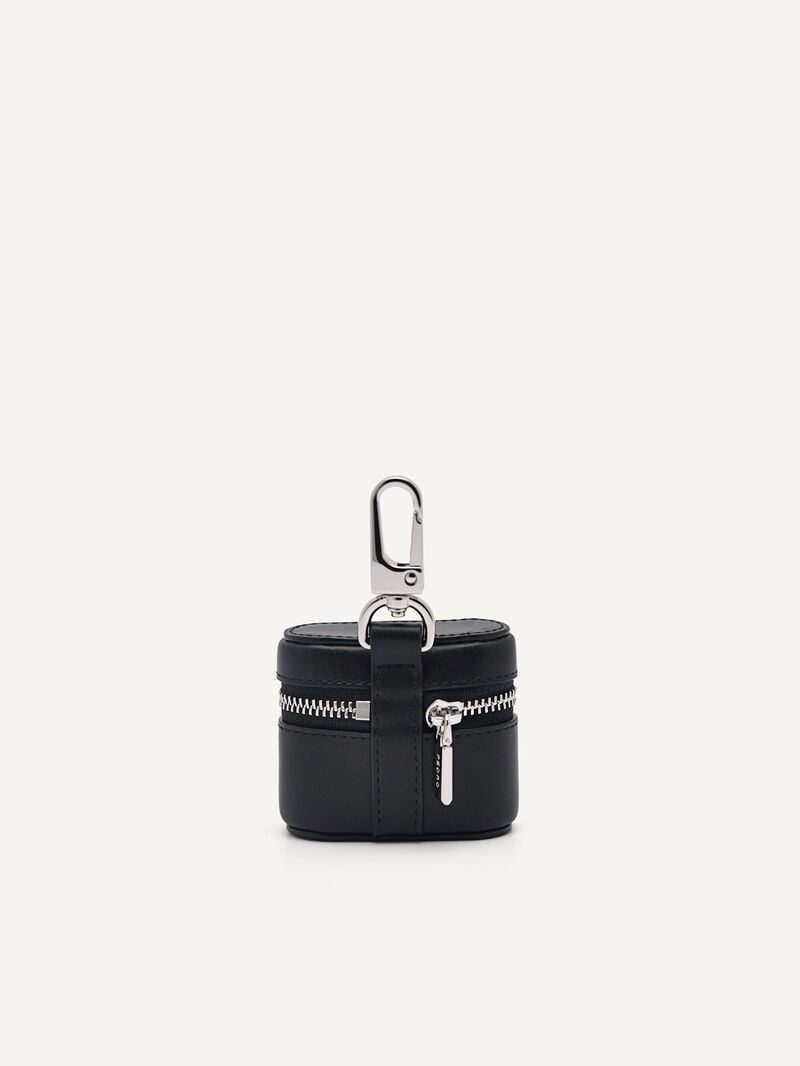 Pedro Icon Leather Airpod Case Men Tech Accessories Black | Q9Q-2280
