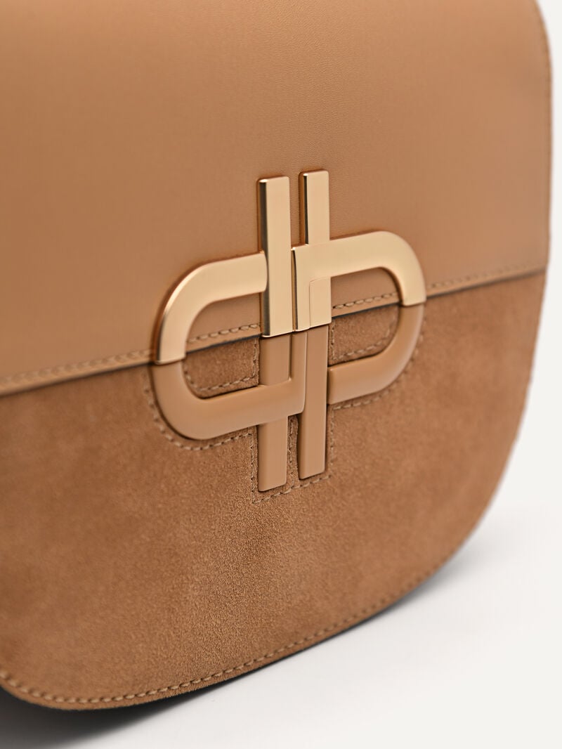 Pedro Icon Leather Bags Women Shoulder Bags Camel | Q9Q-2326