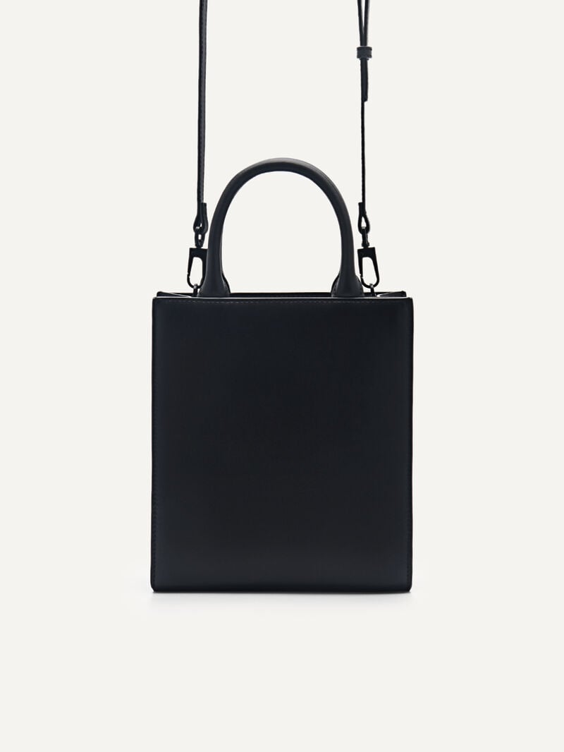 Pedro Icon Leather Bags Women Totes Black | Q9Q-2316