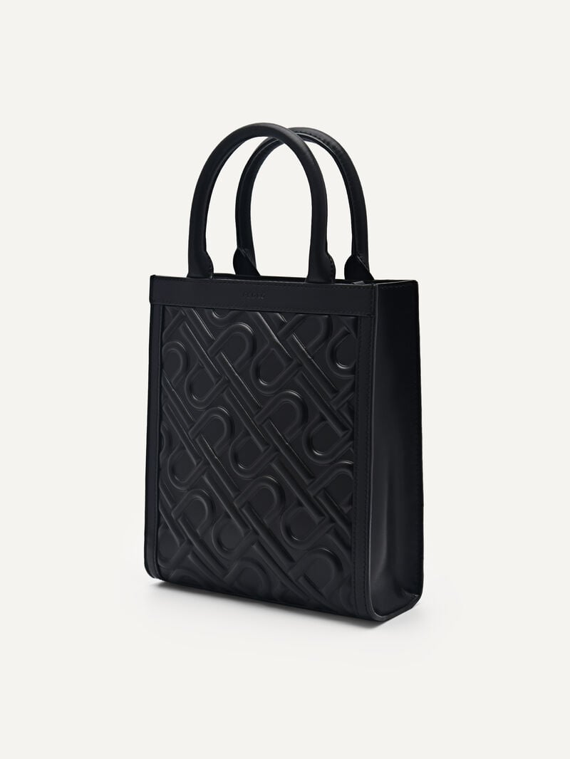 Pedro Icon Leather Bags Women Totes Black | Q9Q-2316