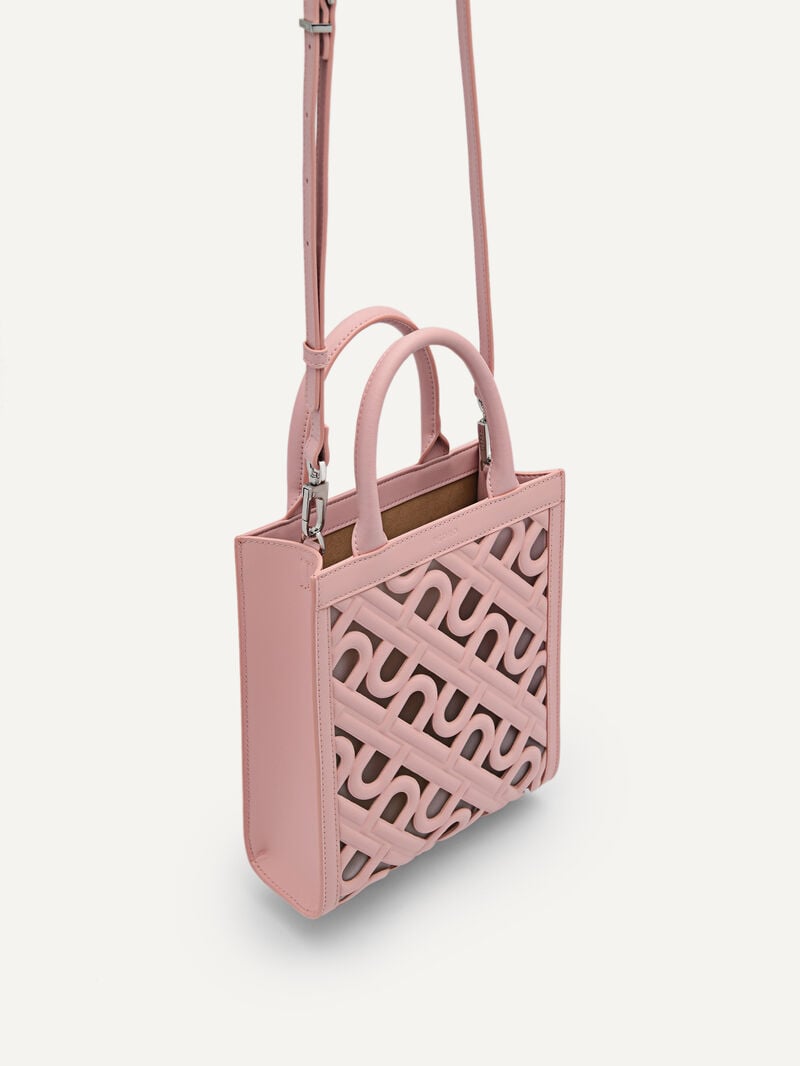 Pedro Icon Leather Bags Women Totes Pink | Q9Q-2318