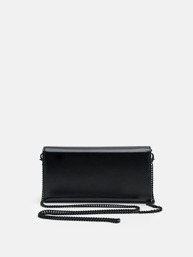 Pedro Icon Leather Bi-Fold Long Women Wallets Black | Q9Q-2207