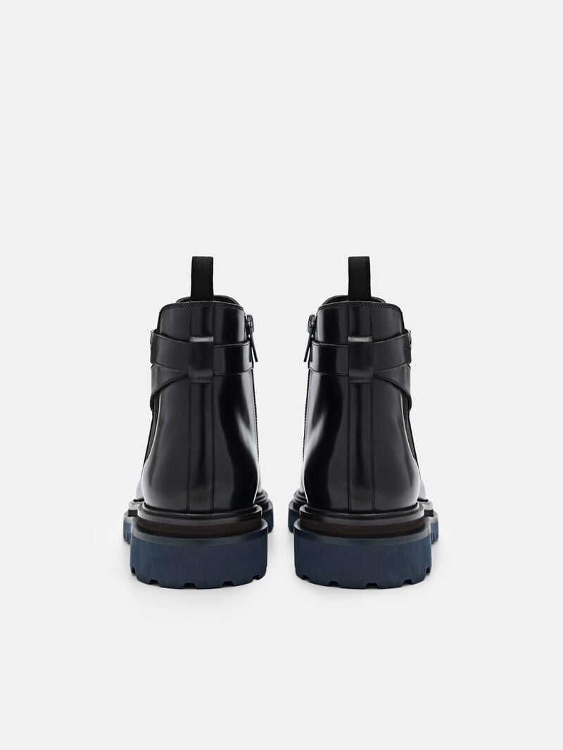 Pedro Icon Leather Chelsea Boots Men Boots Black | Q9Q-2421