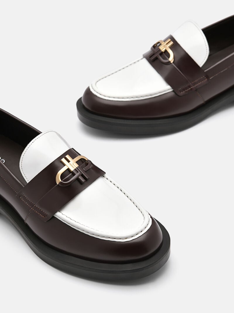 Pedro Icon Leather Loafers Women Flats Multi | Q9Q-2417