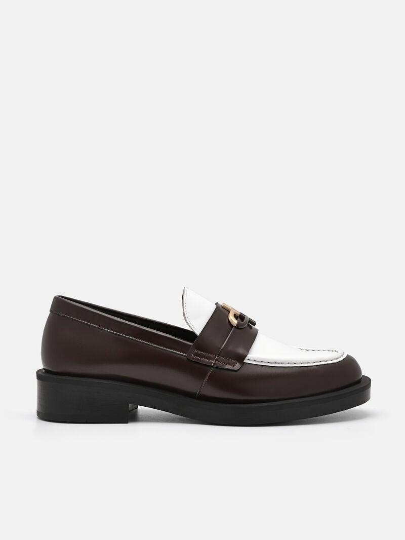Pedro Icon Leather Loafers Women Flats Multi | Q9Q-2417