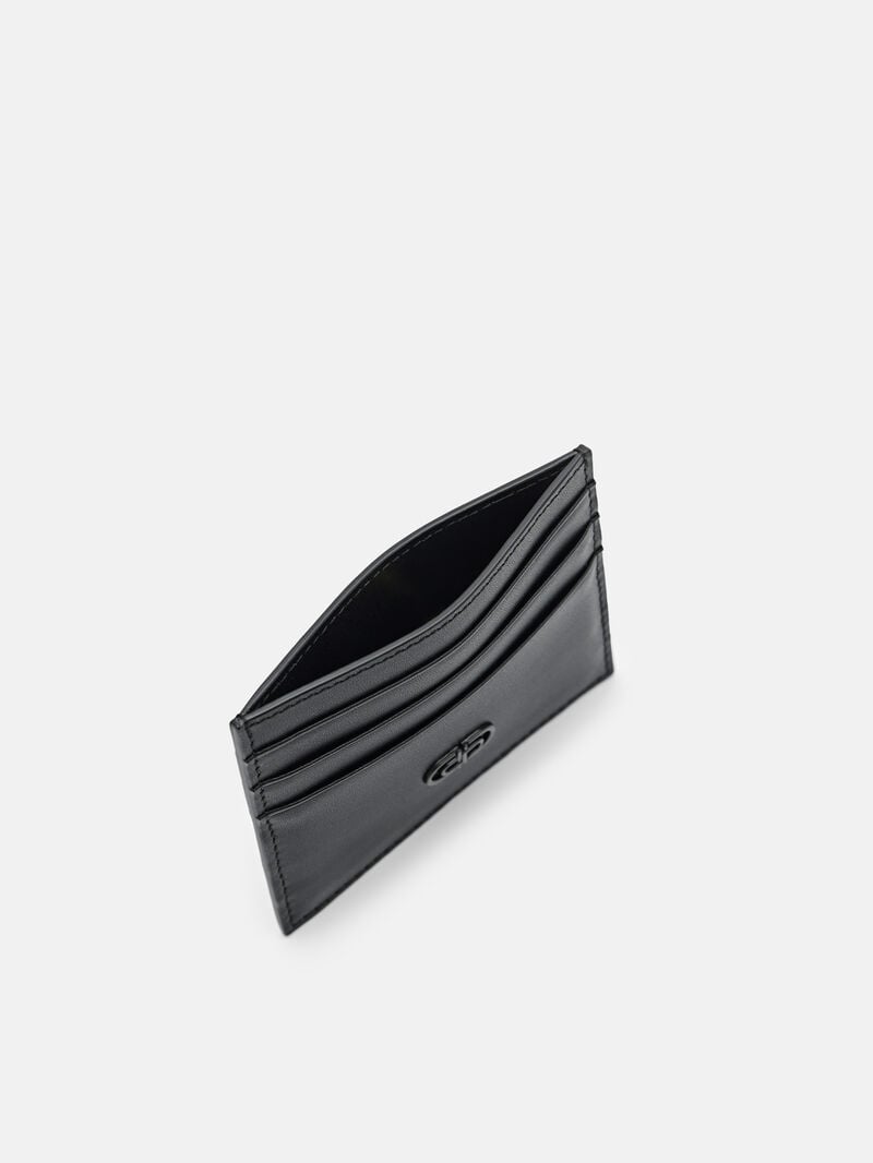 Pedro Icon Leather Men Card Holders Black | Q9Q-2295