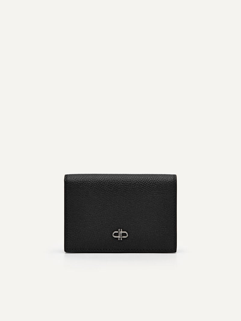 Pedro Icon Leather Men Card Holders Black | Q9Q-2291