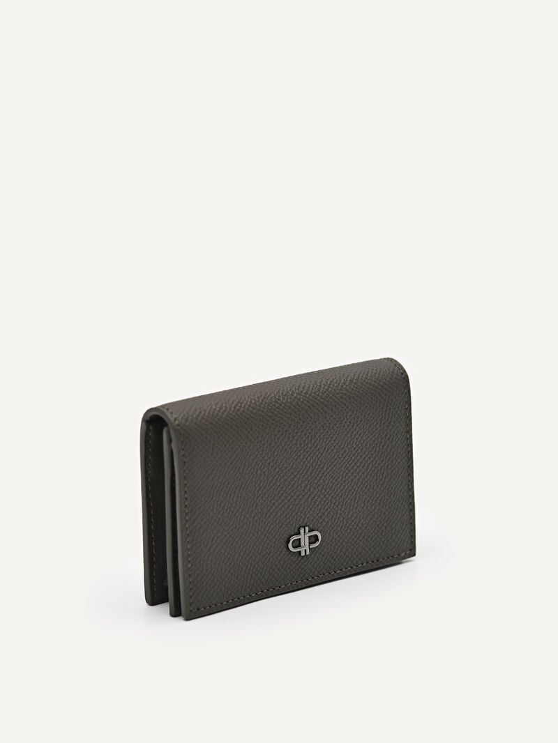 Pedro Icon Leather Men Card Holders Military Green | Q9Q-2292