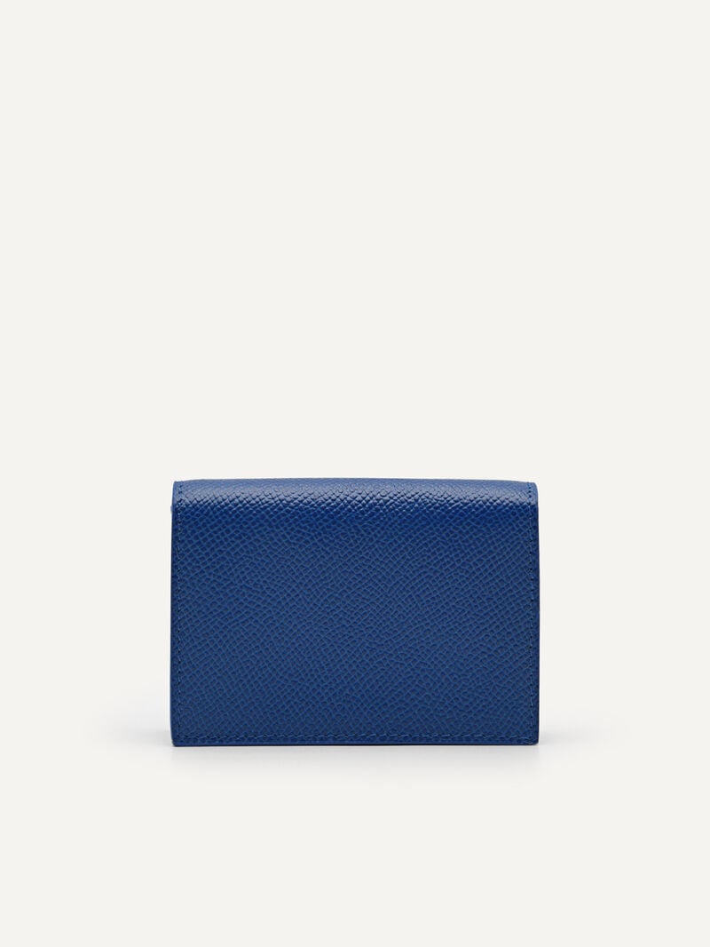 Pedro Icon Leather Men Card Holders Navy | Q9Q-2293
