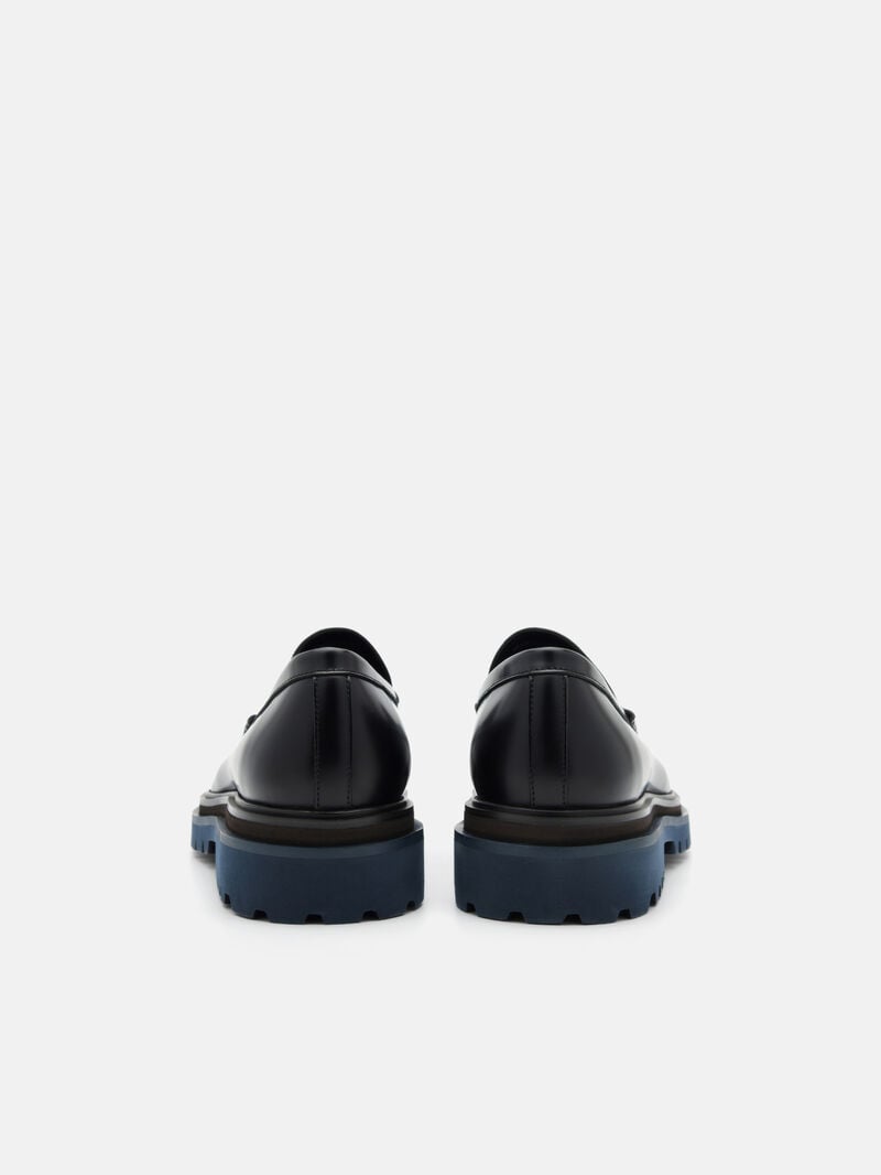 Pedro Icon Leather Men Loafers Black2 | Q9Q-2442