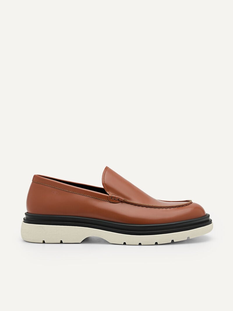 Pedro Icon Leather Men Loafers Cognac | Q9Q-2440