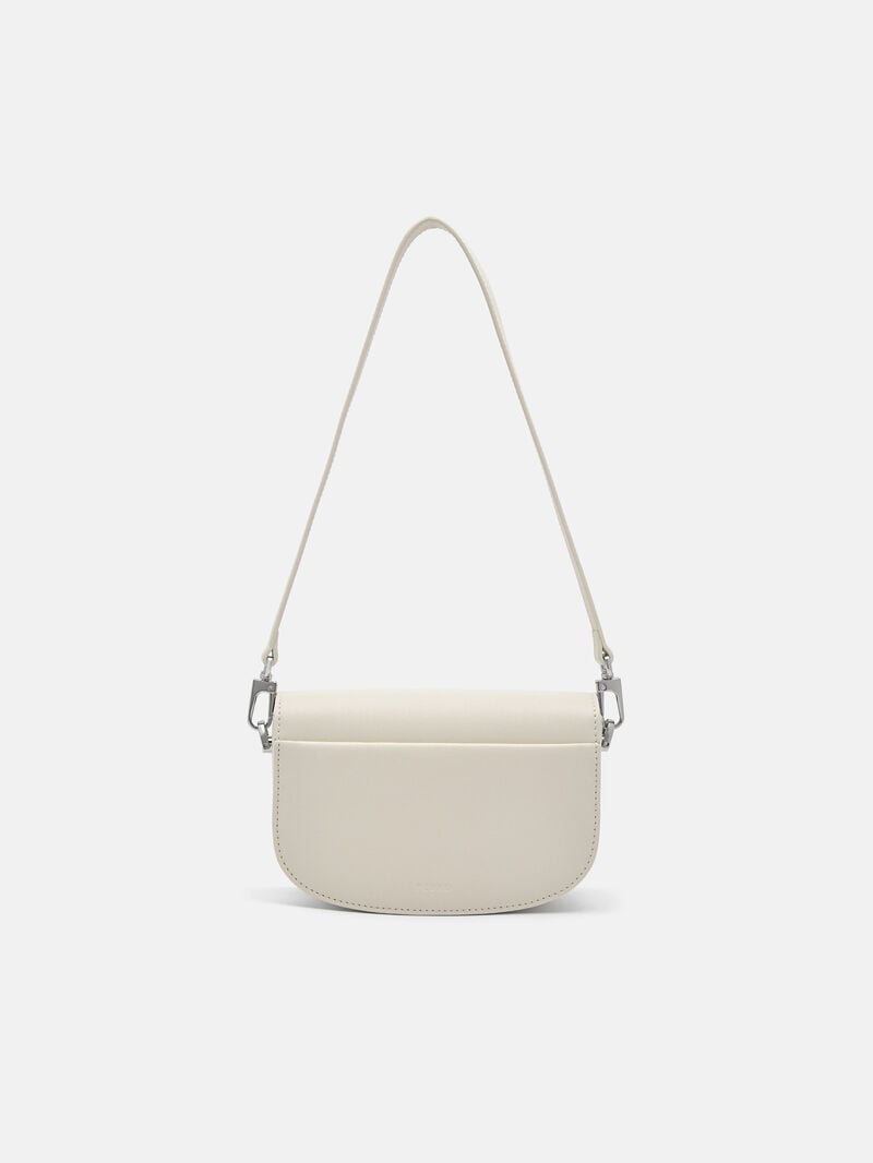 Pedro Icon Leather Mini Bags Women Shoulder Bags Beige | Q9Q-2314