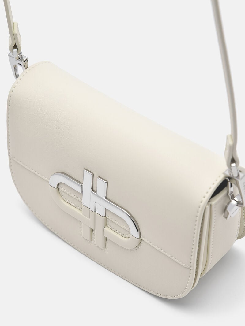 Pedro Icon Leather Mini Bags Women Shoulder Bags Beige | Q9Q-2314