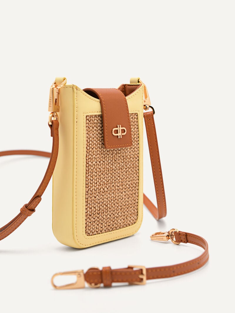 Pedro Icon Leather Phone Pouch Women Tech Accessories Multi | Q9Q-2245