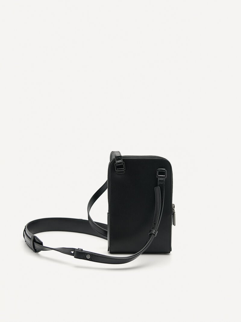 Pedro Icon Leather Pouch Men Pouches Black | Q9Q-2240