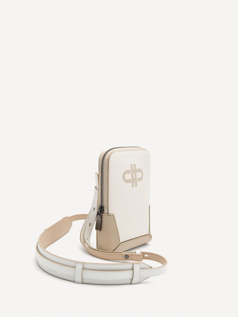 Pedro Icon Leather Pouch Men Pouches Chalk | Q9Q-2241