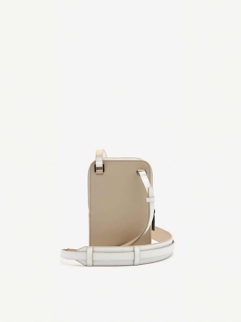 Pedro Icon Leather Pouch Men Pouches Chalk | Q9Q-2241