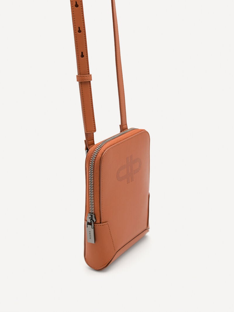 Pedro Icon Leather Pouch Men Pouches Cognac | Q9Q-2242