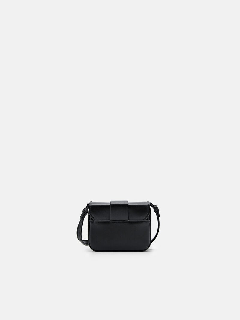 Pedro Icon Leather Sling Pouch Men Pouches Black | Q9Q-2232