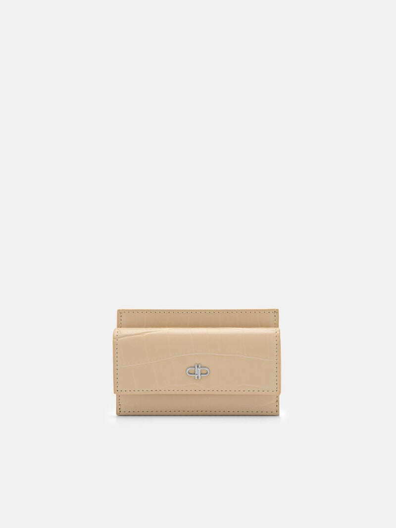 Pedro Icon Leather Women Card Holders Nude | Q9Q-2289